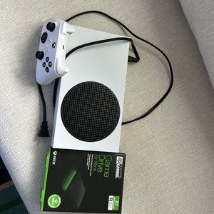 Microsoft xbox series - s with brand new 2tb portable game drive made for xbox